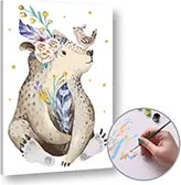 Maľovanie podľa čísel ZVIERACÍ KAMARÁTI – nízka náročnosť