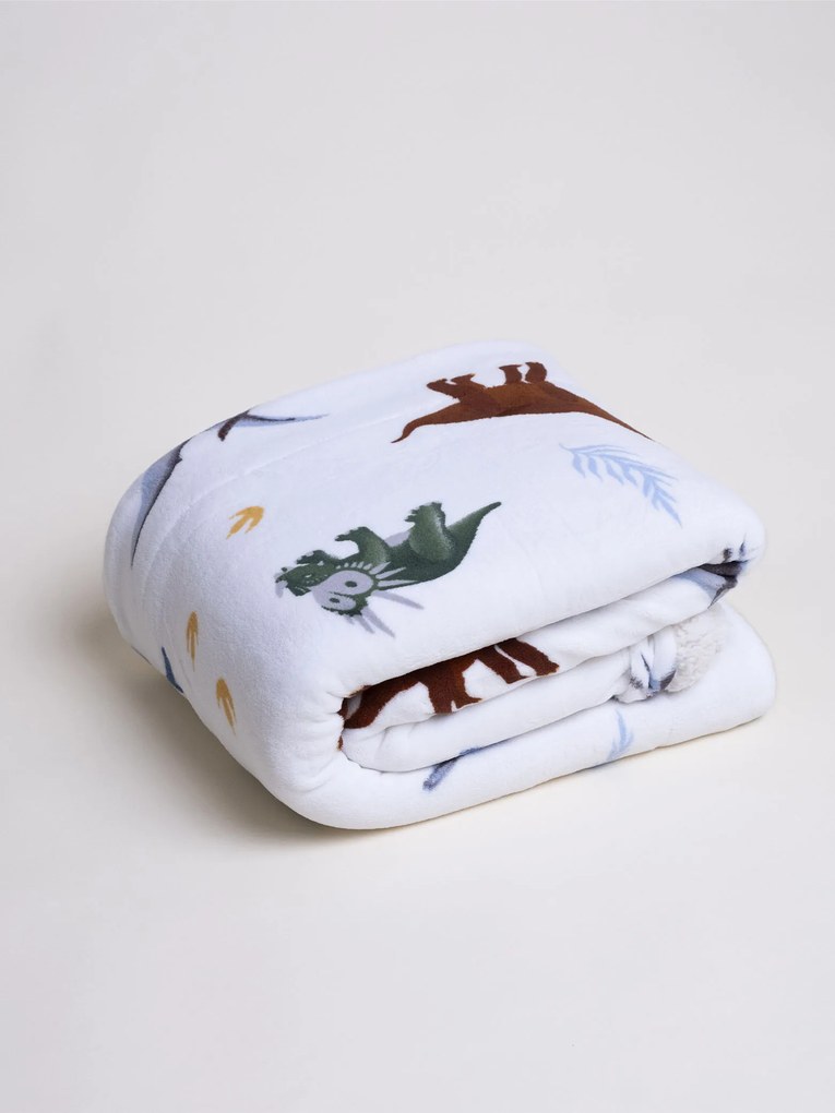 Baránková deka mikroplyš Exclusive 150 × 200 cm – Dinosaury