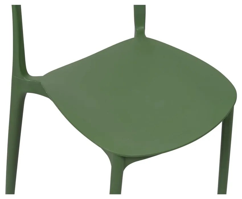 Zelená plastová záhradná stolička Biá – Bonami Essentials