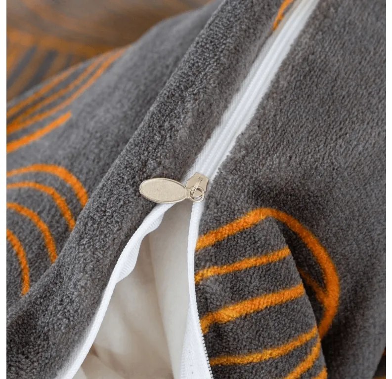 Obliečky mikroplyš TESICA sivá Rozmer obliečky: 70 x 80 cm | 140 x 200 cm