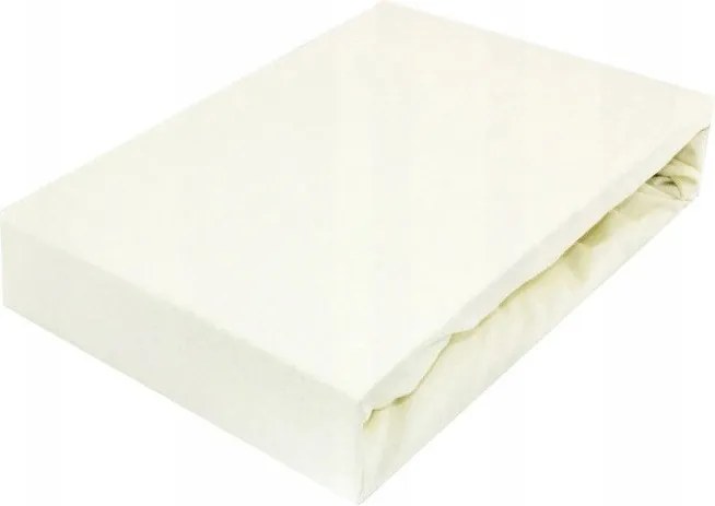 ECOMATRACE Prestieradlo úpletové béžová Rozmery 90x200