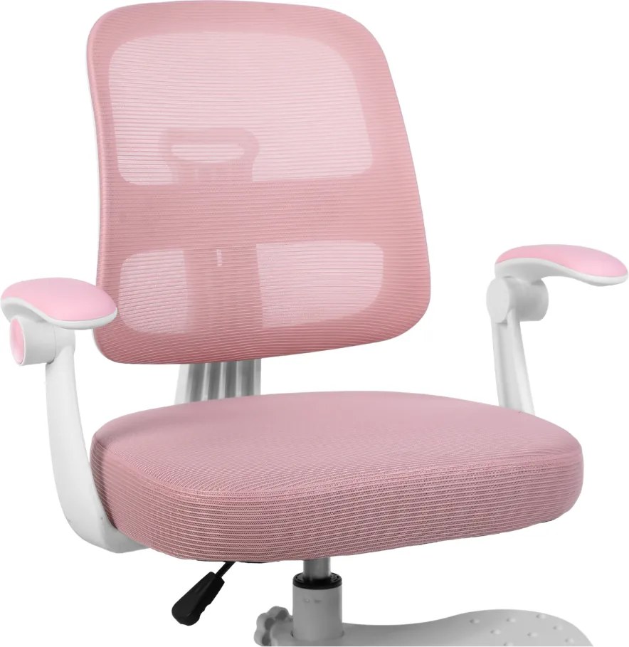 Detská rastúca stolička Neoseat JUNI 013 — látka, ružová