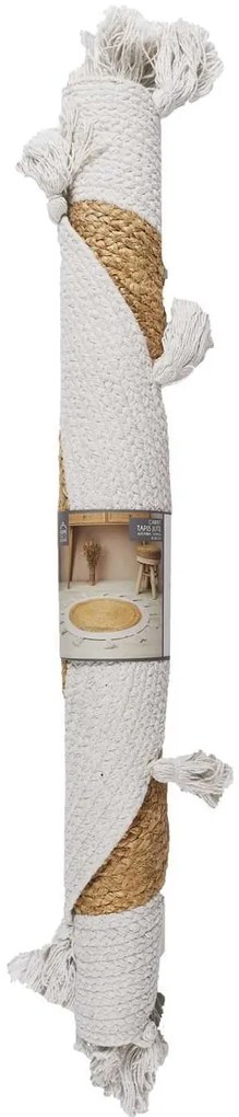 Koberec Tassa, (fi) 80 cm, béžová/biela