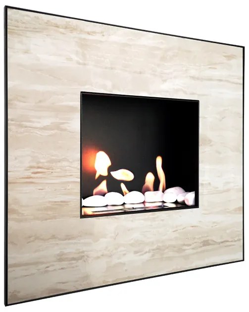 BIO FLAME biokrb Marble 600 White