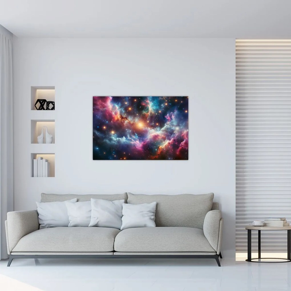 Obraz - Temný vesmír (90x60 cm)
