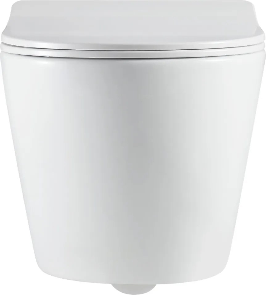 Závesný set GEBERIT Duofix Basic+ závesné WC Lily+ Rimless Tornado 48 x 36 cm + WC sedadlo, biela, GEBERIT-LILY-TO2-WH