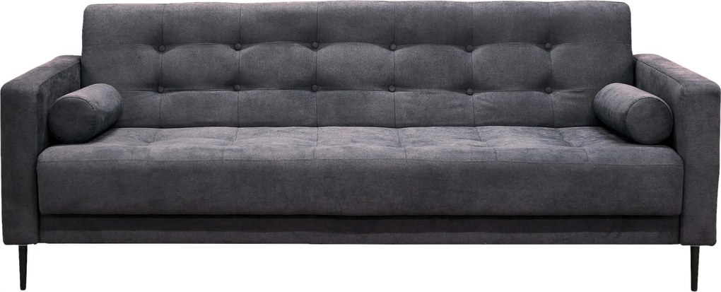 XXXLutz ROZKLADACIA POHOVKA, textil, tmavosivá P & B - Sedačky - 002330004002