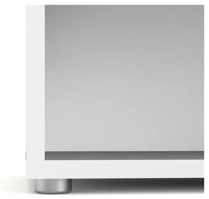 Biela modulárna knižnica 89x222 cm Prima – Tvilum