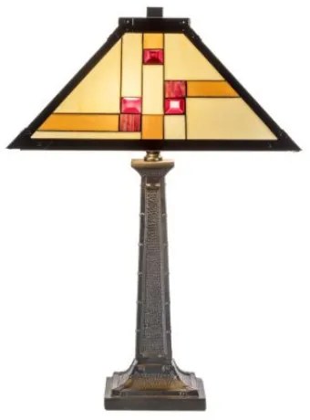 Kolekcia vitrážové Tiffany lampy vzor EGYPT