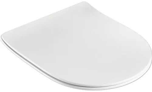 Závesné WC set Jungborn ONE hĺbka 48 cm skrátený bez splachovacieho kruhu vr. WC dosky so Soft-close