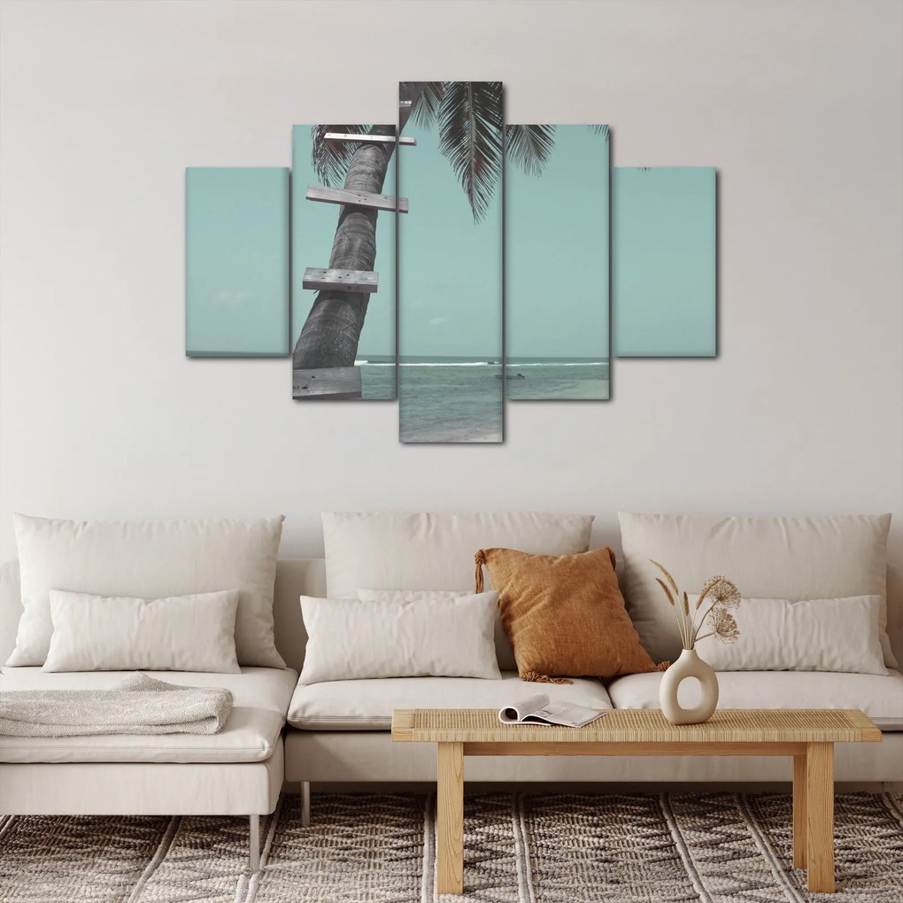 Obraz - Palma v Karibiku (150x105 cm)