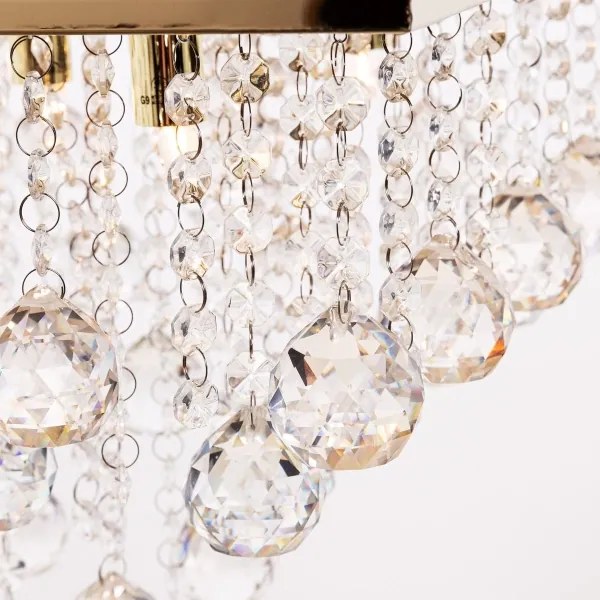 Zuma Line RLX92711-5GC - Stropné svietidlo RANGEL 5xG9/42W/230V zlatá