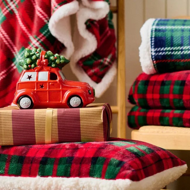 Vianočná dekorácia SANSA LED autíčko 714795