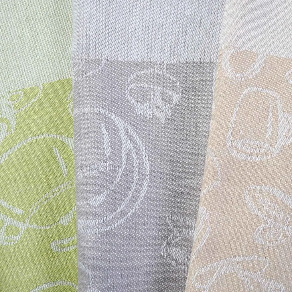 KUCHYNSKÉ UTIERKY SKRZA SADA 3KS 50X70 CM VZOROVANÉ