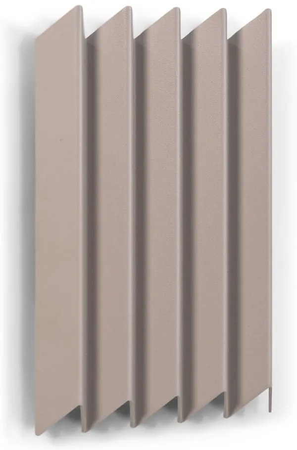 Taupe kovový nástenný vešiak 21 cm Sensu – Spinder Design