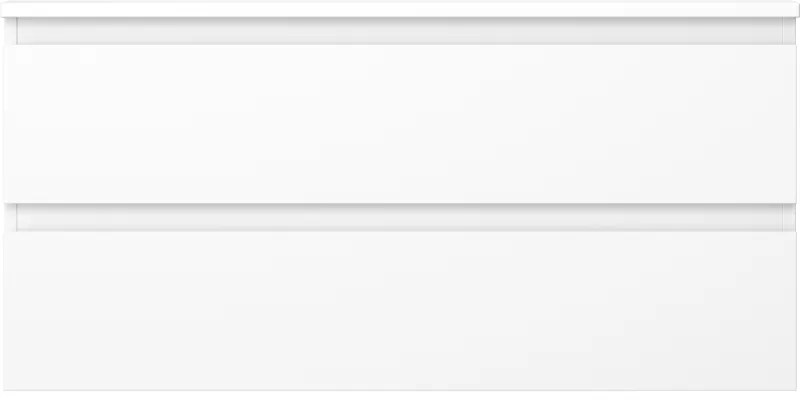 Mexen Orio, kúpeľňová skrinka 100 cm s hornou časťou, 2 zásuvky, biela matná, 91A10-10047-2-BFFC01