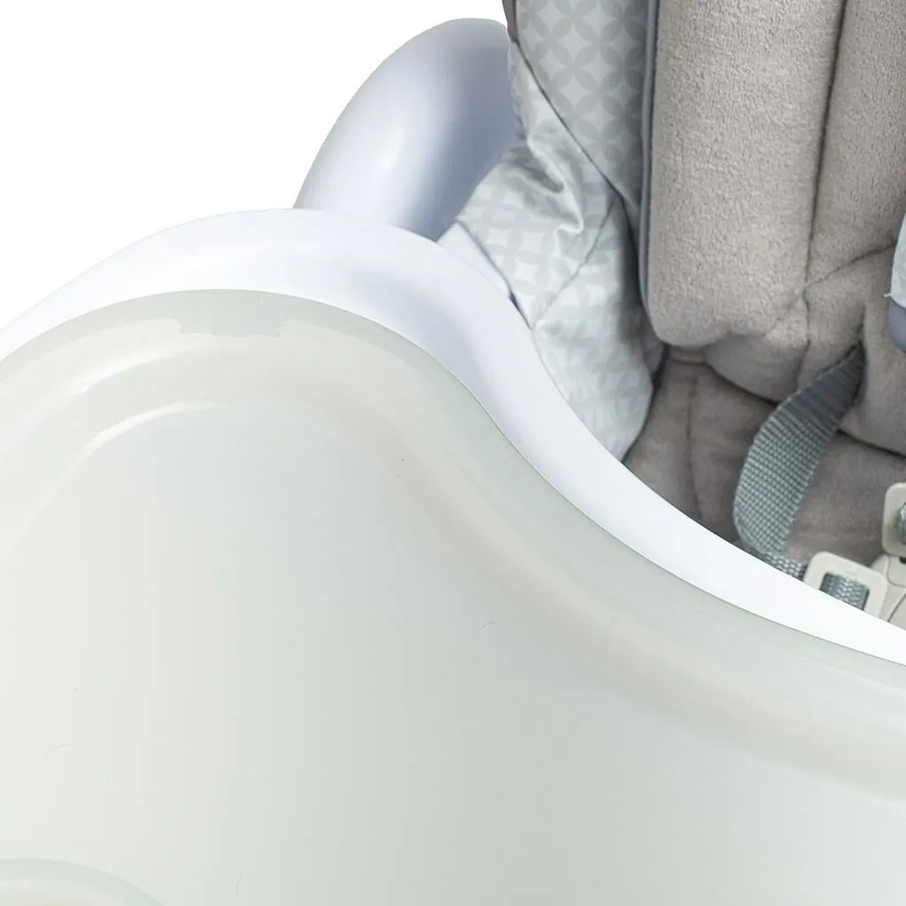 Detská vysoká stolička Baby Mix Infant, sivá