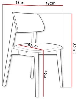 Jedálenská stolička KD 63 C (čierna + smaragdová) . Vlastná spoľahlivá doprava až k Vám domov. 1103441