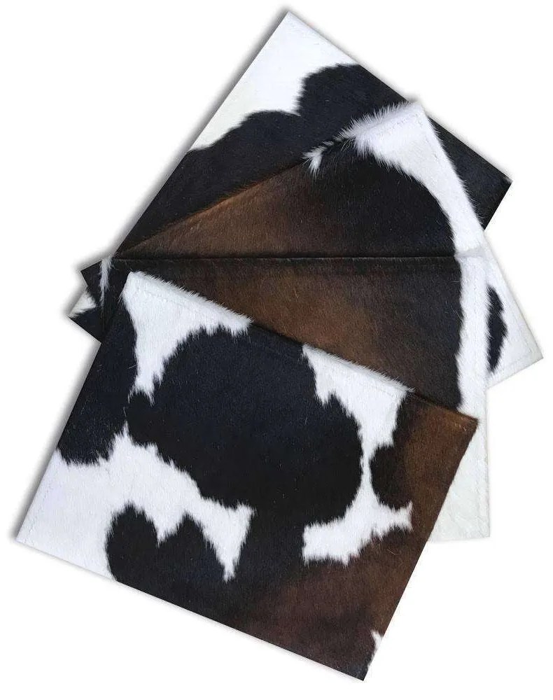 Kožené prestieranie Luxury Cowhide BRAZÍLIA TRICOLOR 45x34cm