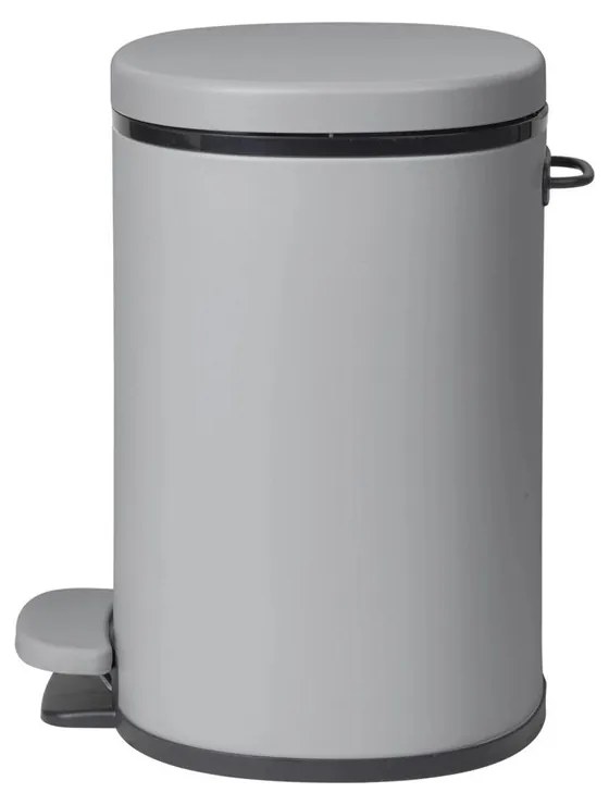 Blomus Odpadkový kôš PARA 5l s pedálom svetlo šedý
