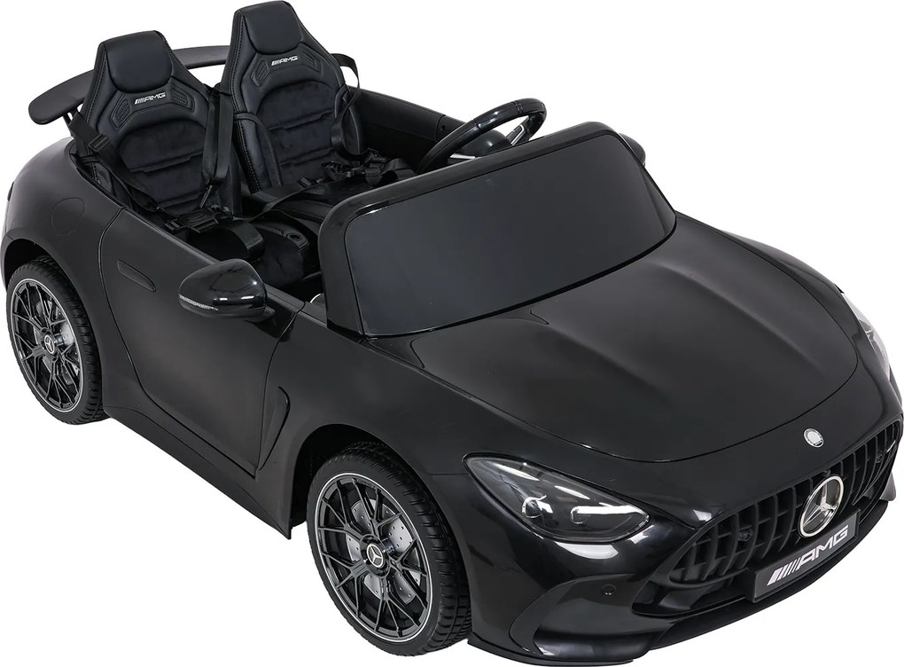 Ramiz Mercedes-Benz GT63 AMG elektrické autíčko pre deti čierne