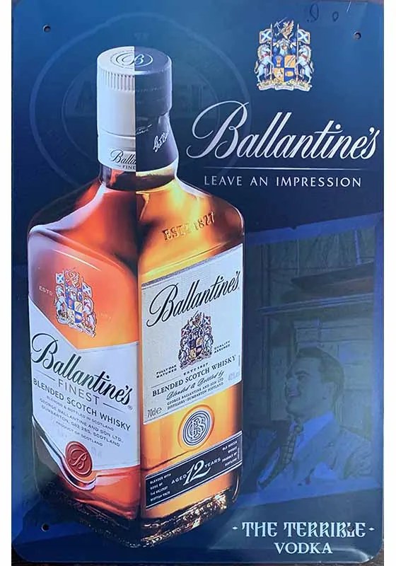 Ceduľa Ballantines