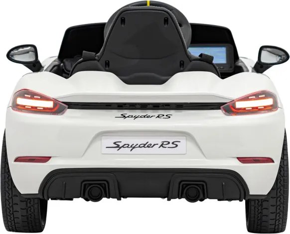 Elektrické autíčko Porsche Spyder RS 718 biele