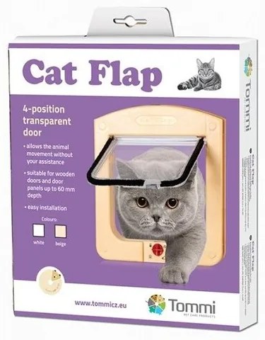 Tommi Cat Flap, biela