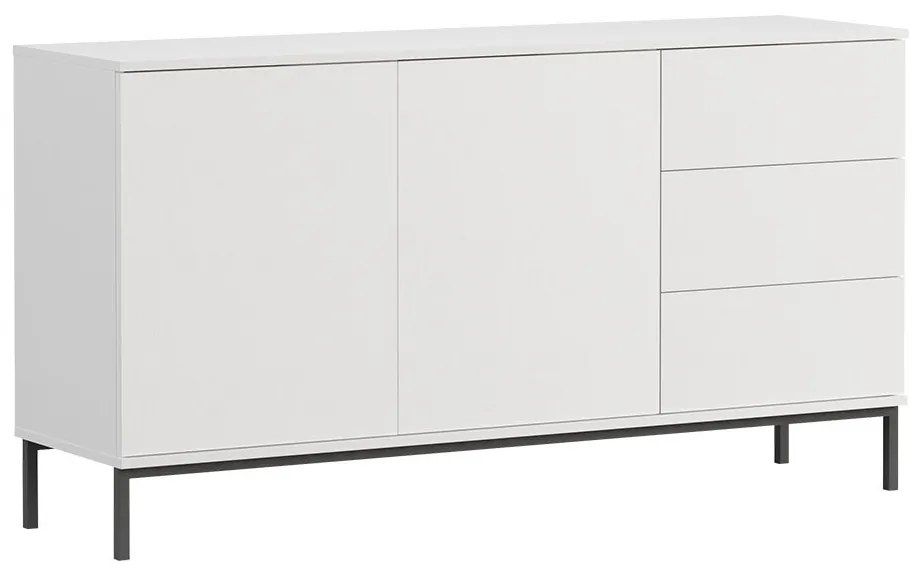 Komoda K2D3SZ Marinez MR01, Farby: čierna