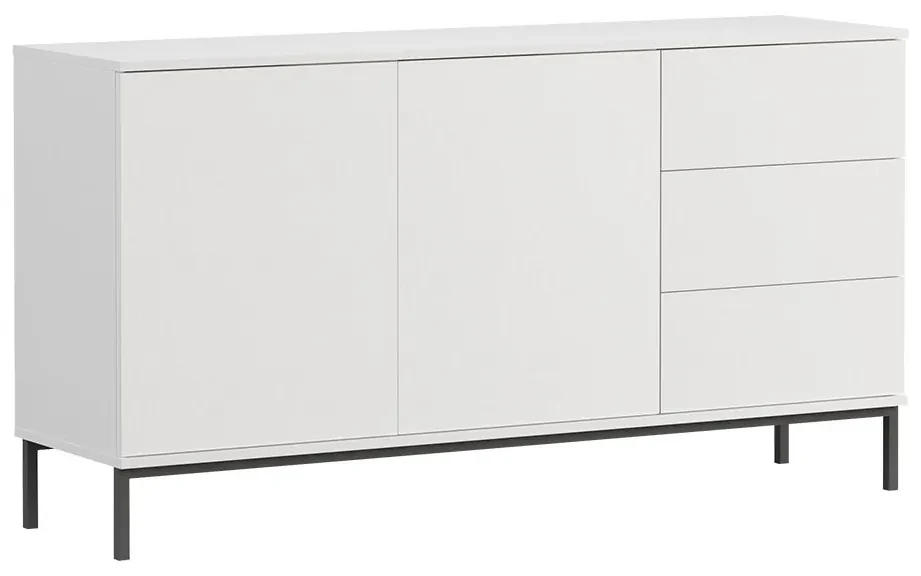 Komoda K2D3SZ Marinez MR01, Farby: čierna