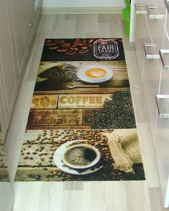 Protišmykový behúň COFFEE 2 HD
