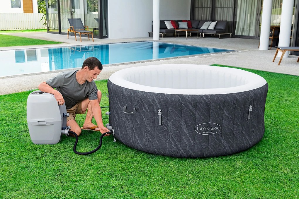 BESTWAY Lay-Z-Spa Boracay AirJet Vírivka, 180 x 66 cm, 2-4 osoby 60175