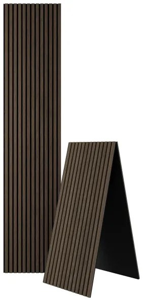 Akustický obkladový panel VASALUND 240x52 cm orech