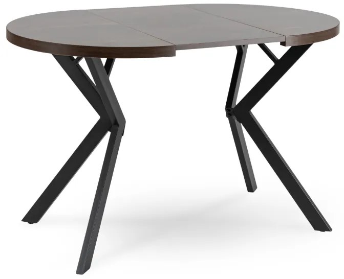 JAKS Okrúhly rozkladací stôl 80 - 160 cm orech Dorian