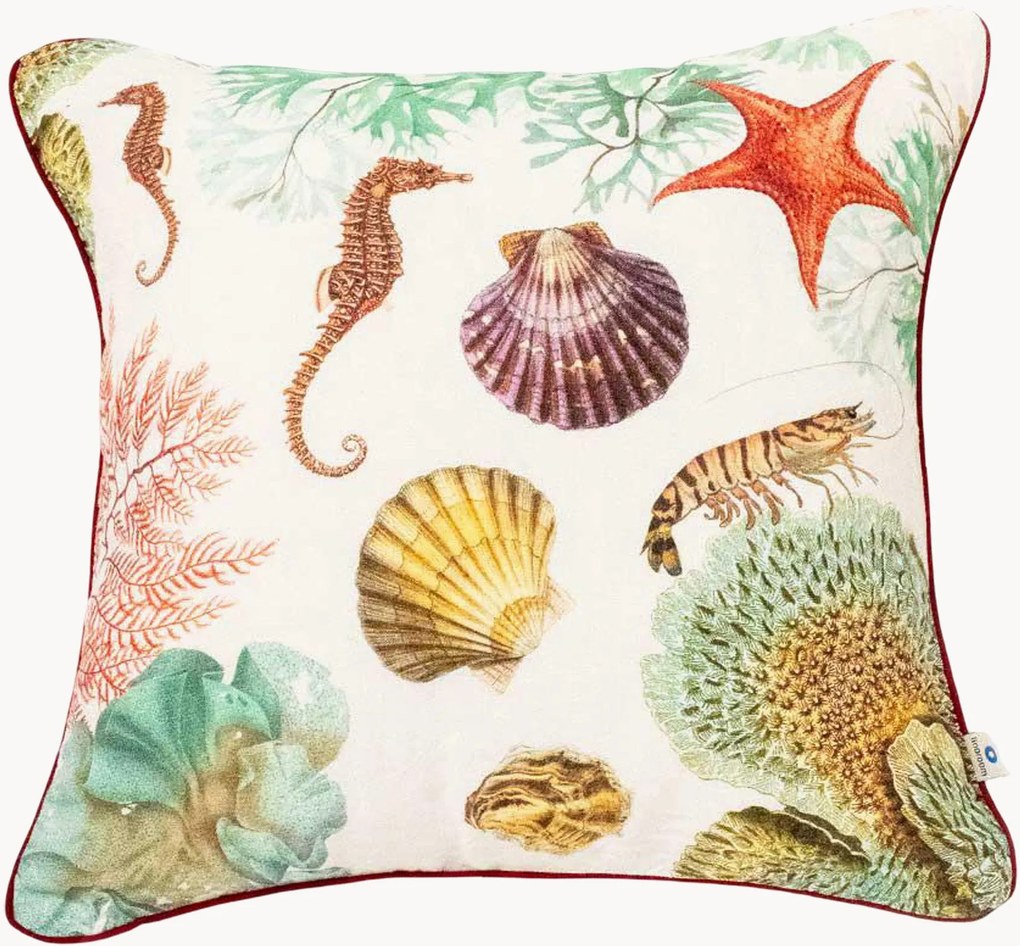 Ľanový poťah na vankúš Ocean Animals