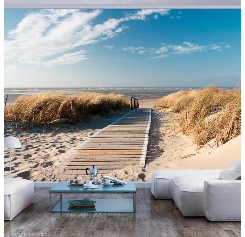 Artgeist Fototapeta - North Sea beach, Langeoog Veľkosť: 200x154, Verzia: Standard