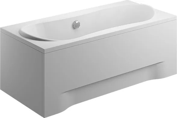 Polimat Akrylátová obdĺžniková vaňa Long 170x80 (180x80) POLIMAT-Farba: Biela, POLIMAT-Rozmery: 180x80