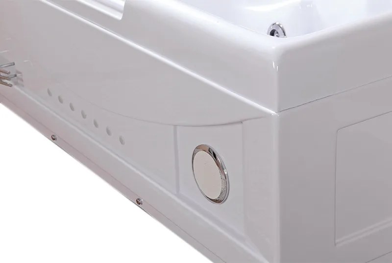 Terra Hydromasážna vírivá vaňa Ramzes 636 168x85