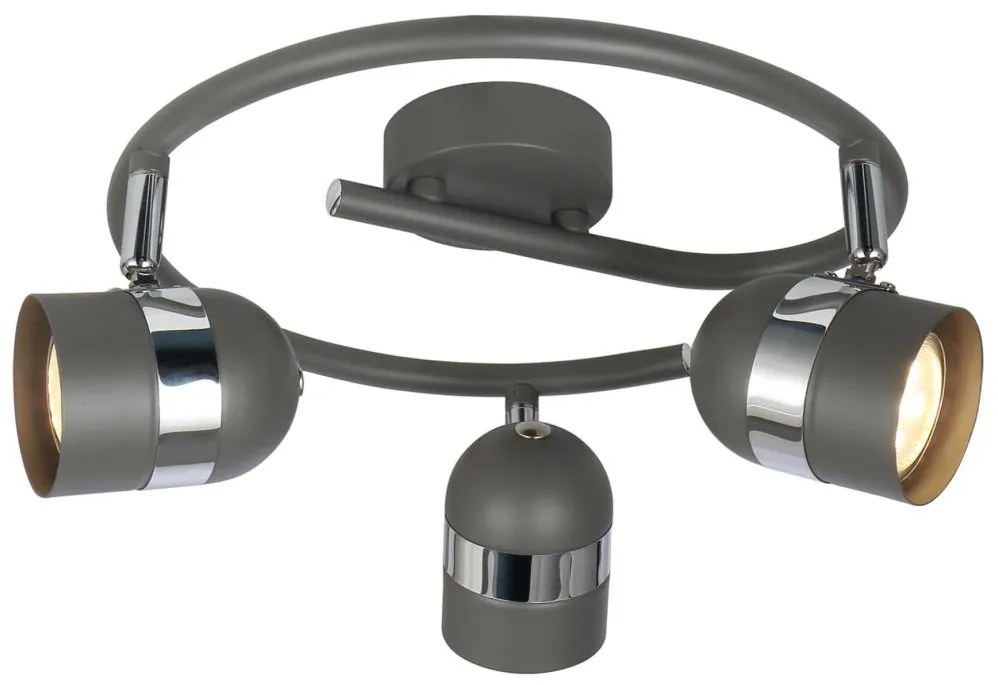 Klausen KL163001 - Bodové svietidlo FICTION 3xGU10/8W/230V