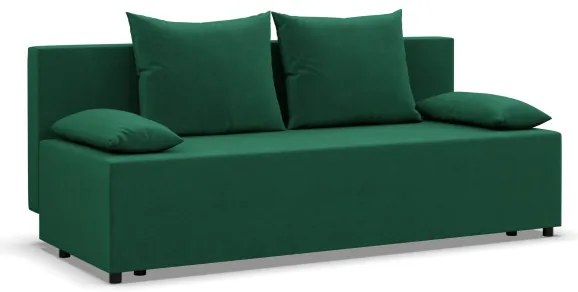 Dvojmiestna pohovka FERMO Kronos rozkladacia, fľaškovo zelená