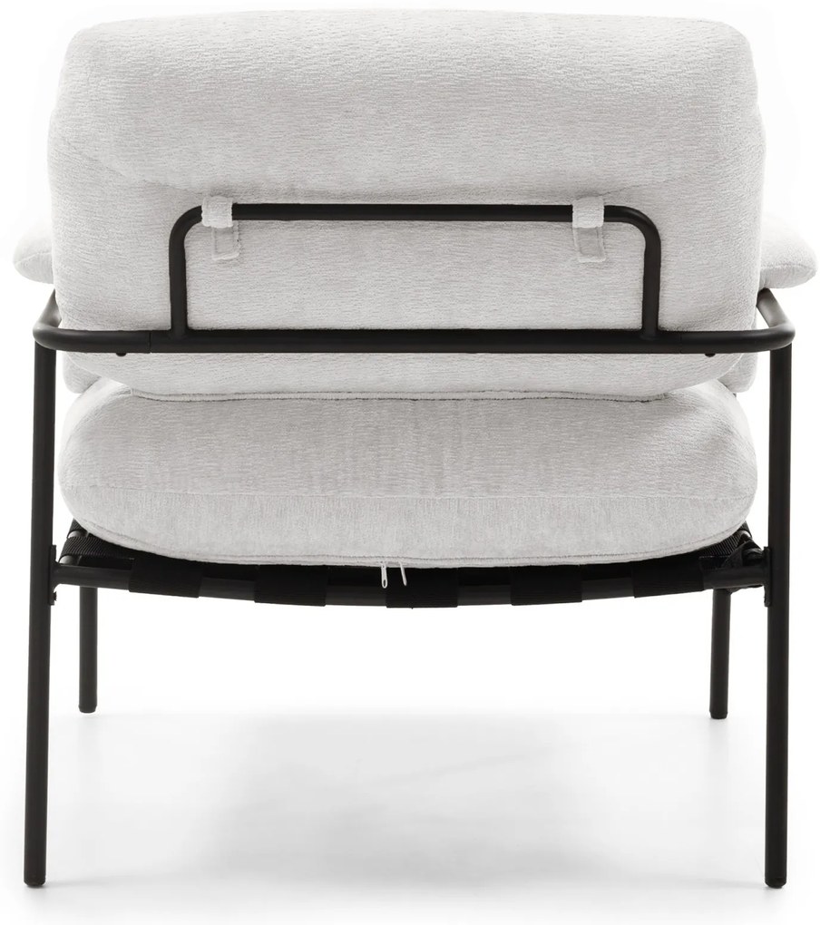 Moderní relaxační křeslo INVERNO ecru