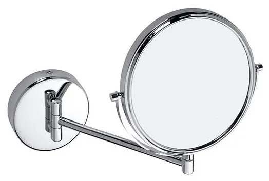 Kozmetické zrkadlo 23,2 x 26,5 cm, strieborné