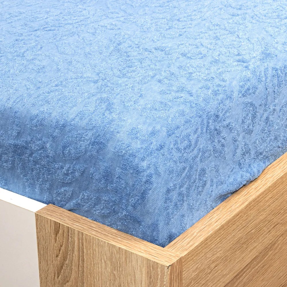 Homa žakar plachta modrá svetlá