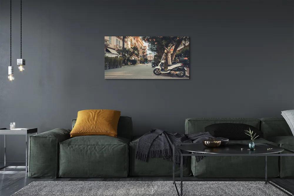 Obraz canvas mestské Motocykle palmového leta 120x60 cm