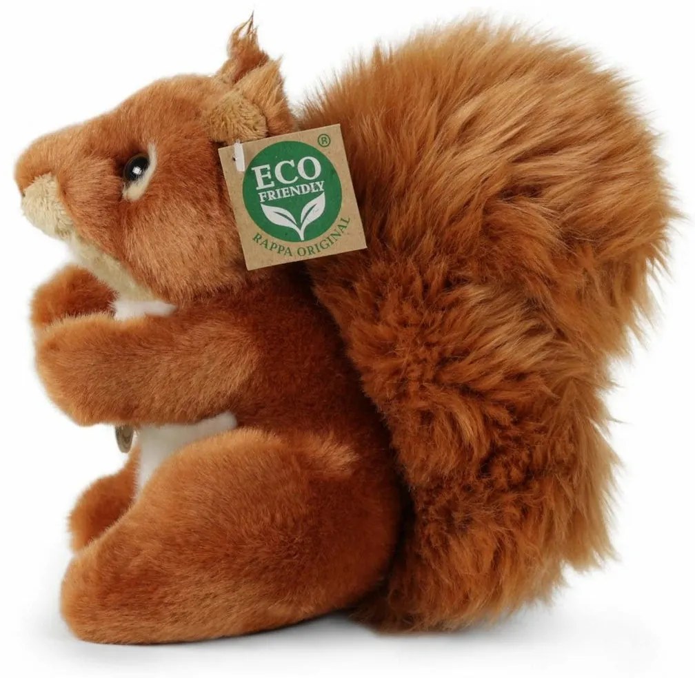 Rappa Plyšová veverička 18 cm ECO-FRIENDLY