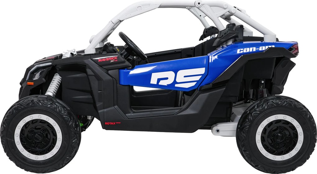 Ramiz Elektrická bugina Maverick Turbo RR pre deti modro-sivá + kolesá