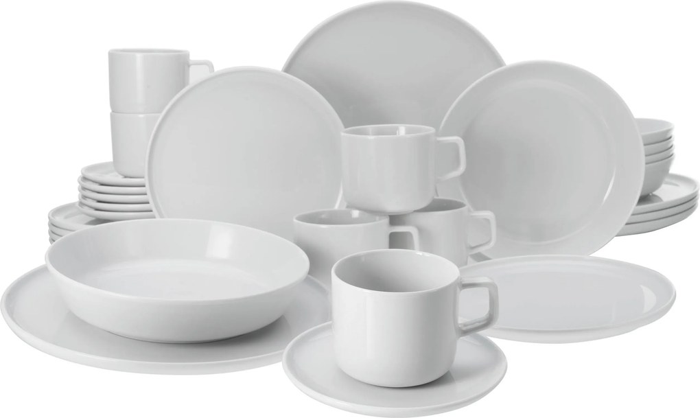 XXXLutz KOMBINOVANÝ SERVIS Chef Collection weiß 30-dielne Creatable - Online Only bytové doplnky - 007768011601