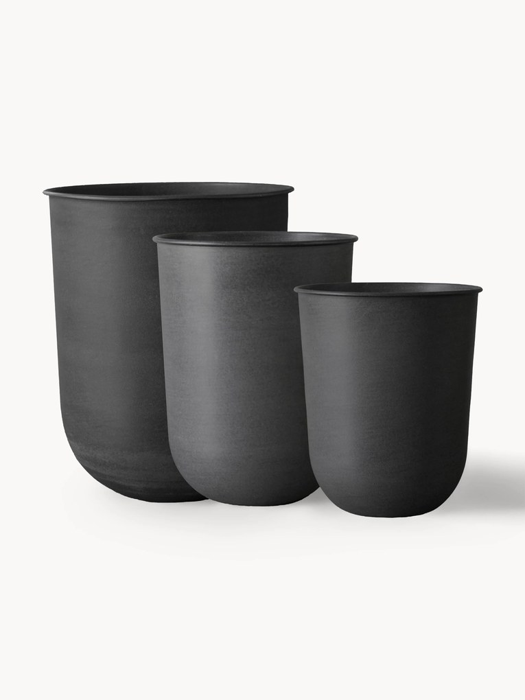 Exteriérové kvetináče Out, 3 ks