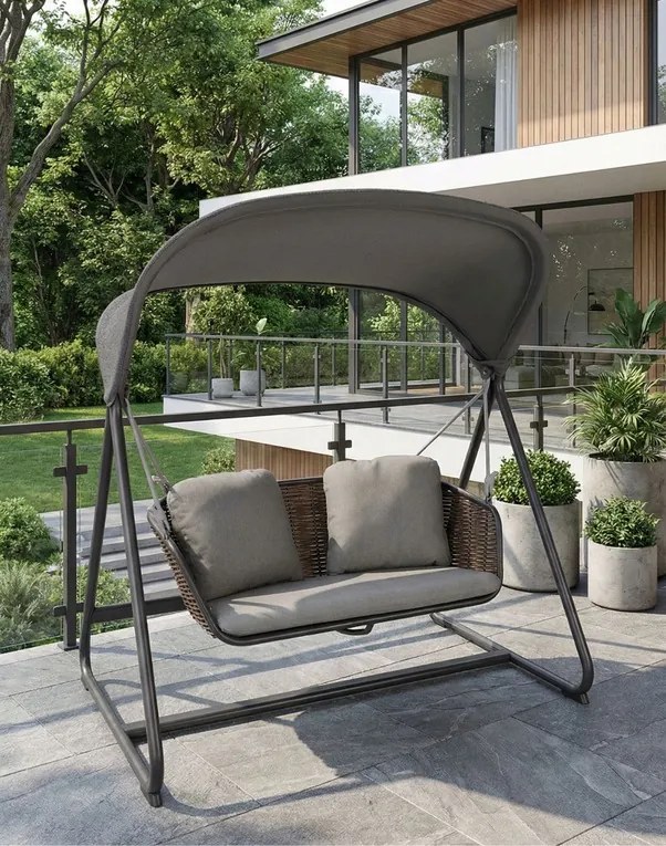 Dvojmiestná záhradná hojdačka Borneo