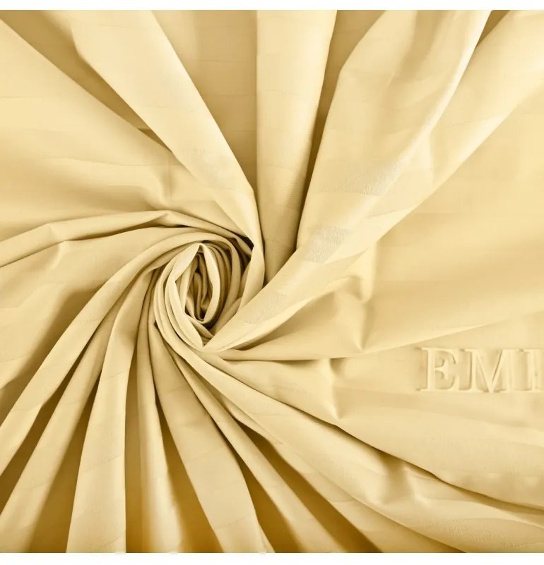 Plachta posteľná pevná damašková 140x220 zlatá EMI